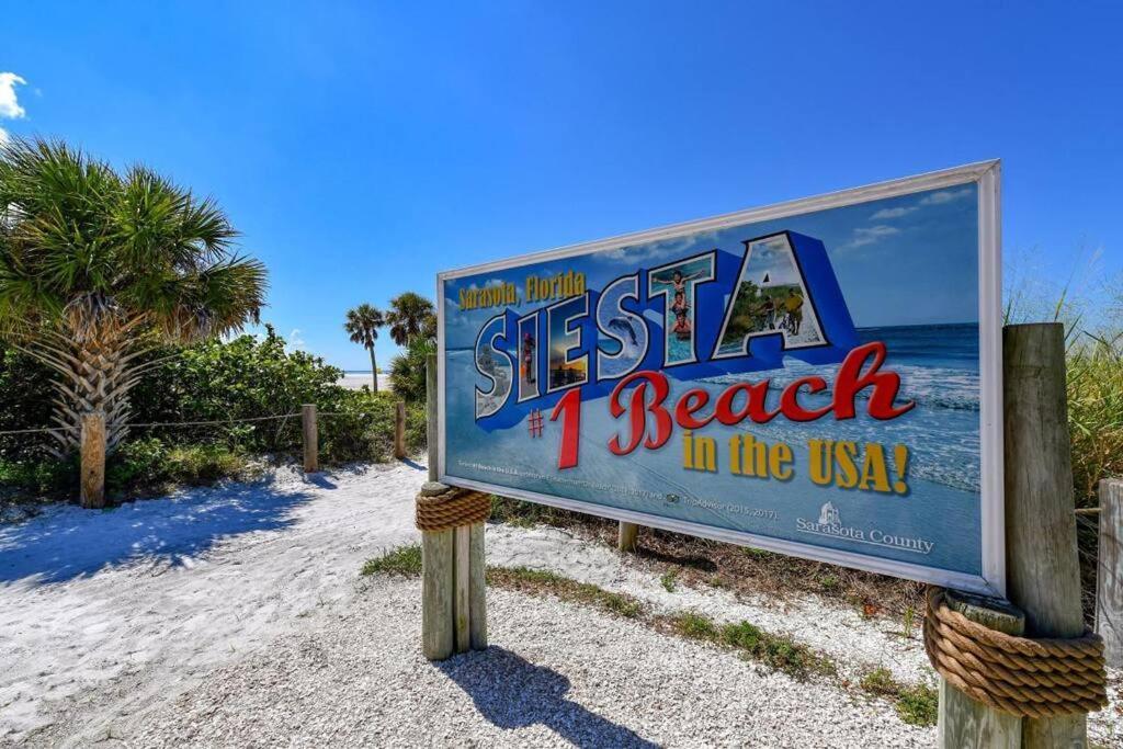 Poolside Paradise Near Siesta Key Beach 萨拉索塔 外观 照片